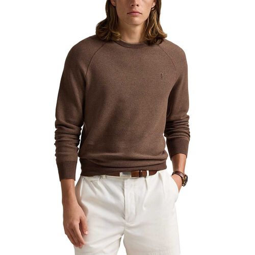 Polo Ralph Lauren Textured Cotton Crewneck Sweater
